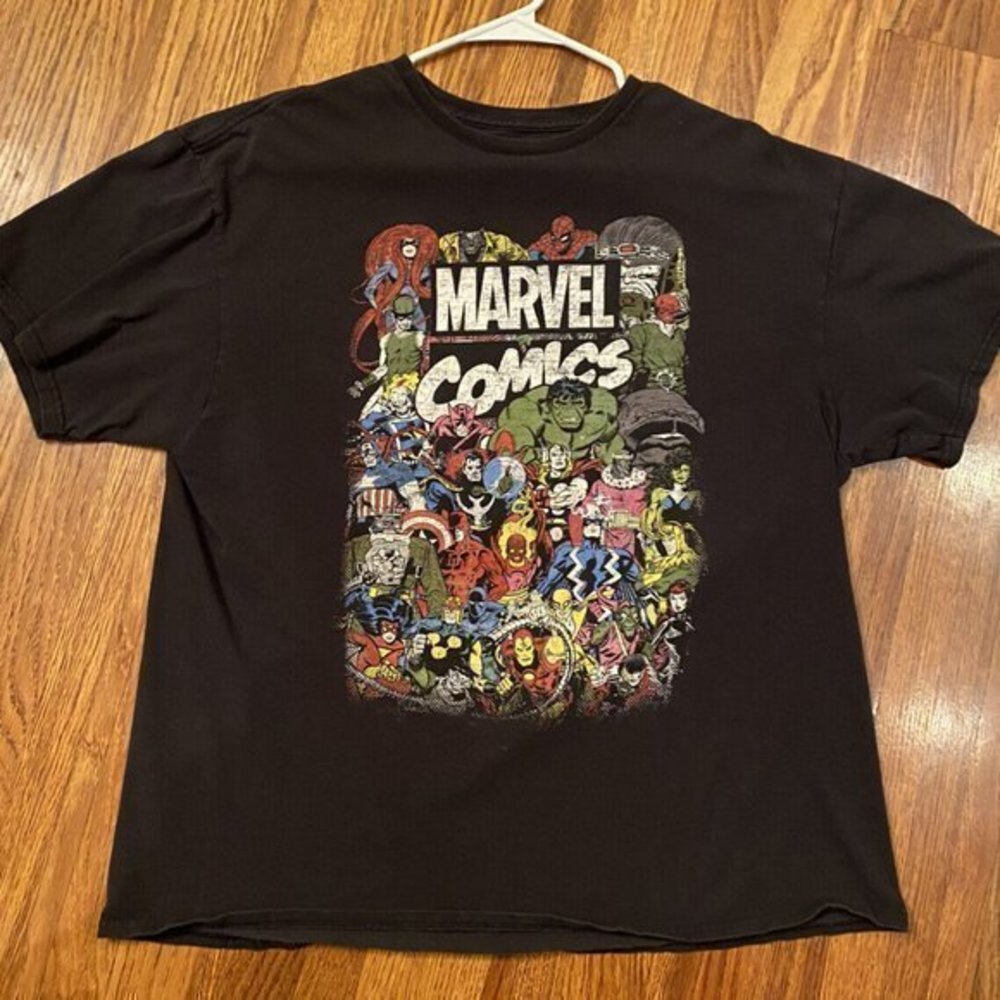 Marvel Comics Crew Graphic T-Shirt Mens size XL